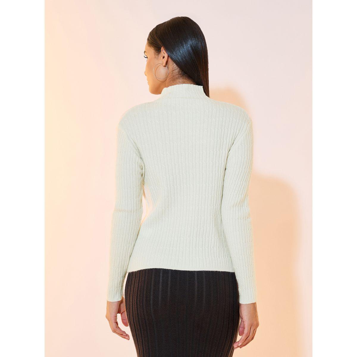 سويتر محبوك بياقة عالية وتفاصيل بارزة الملمس-women-clothing-cardigansandjumpers-jumpers-image-4