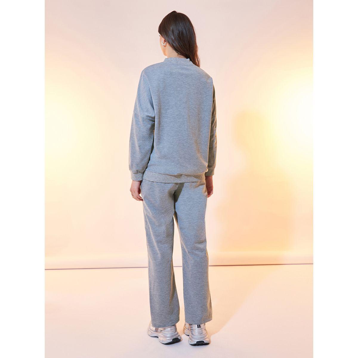 Styli Relaxed Fit Front Zip Jacket & Joggers Co-Ords-women-clothing-coordsets-image-5
