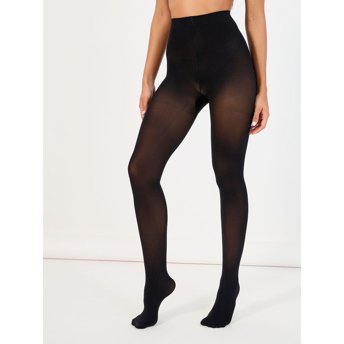 كيلون سادة بخصر عالي-women-socksandstockings-image-1