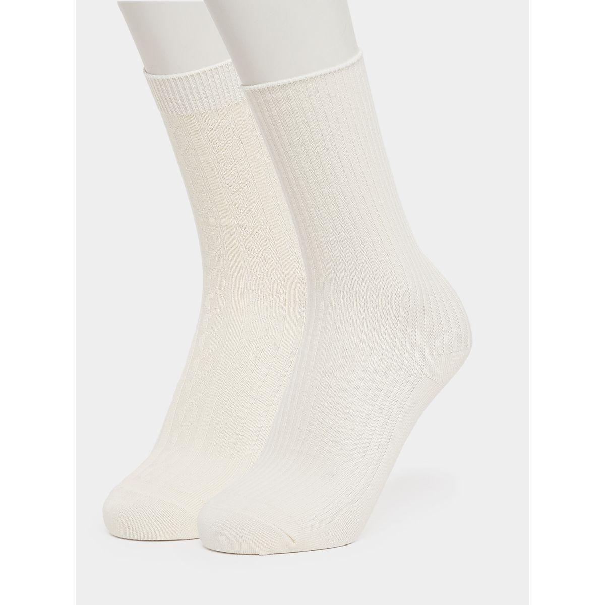 Styli Set of 2 - Ribbed Socks-women-socksandstockings-image-1