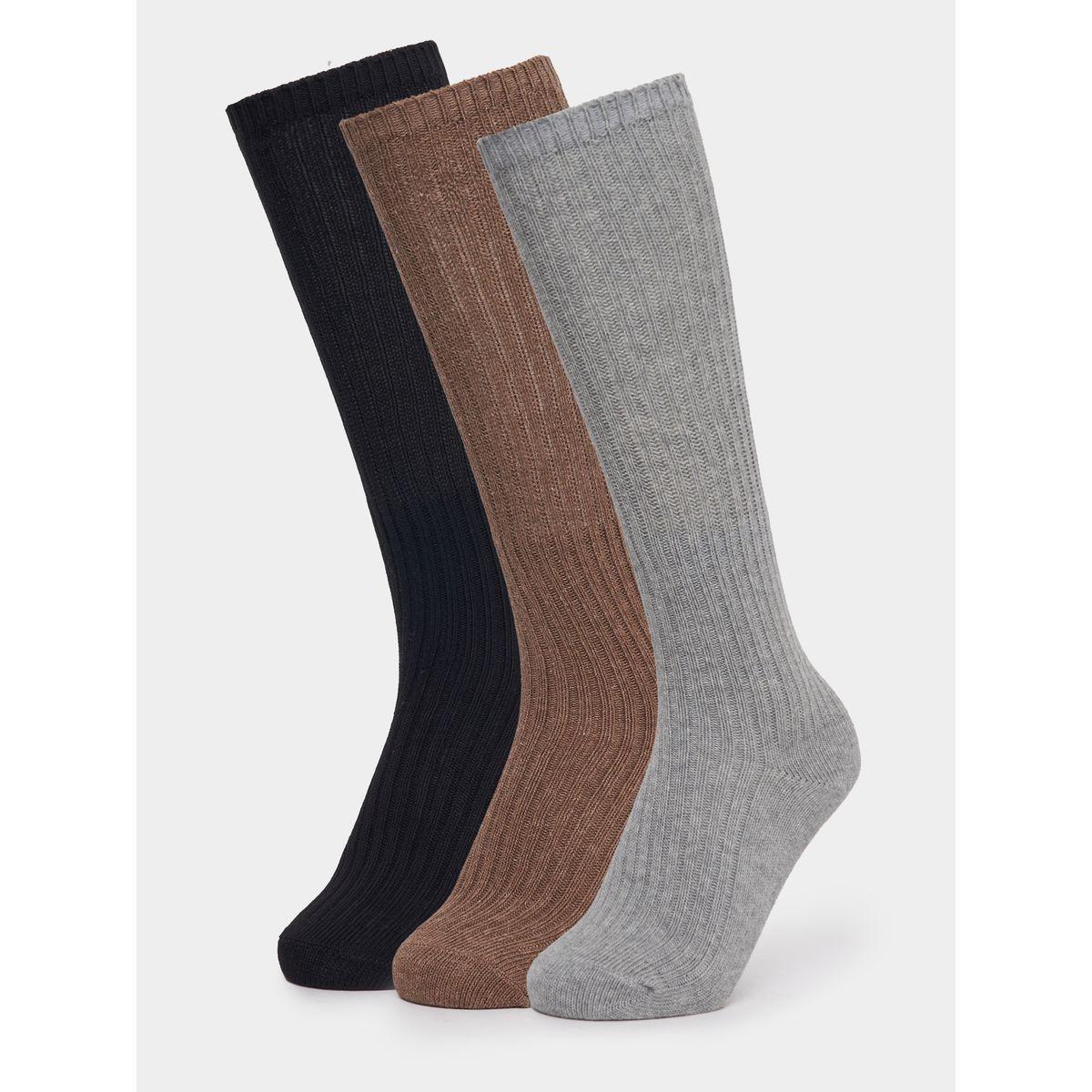 Styli Set of 3 - Ribbed Socks-women-socksandstockings-image-1