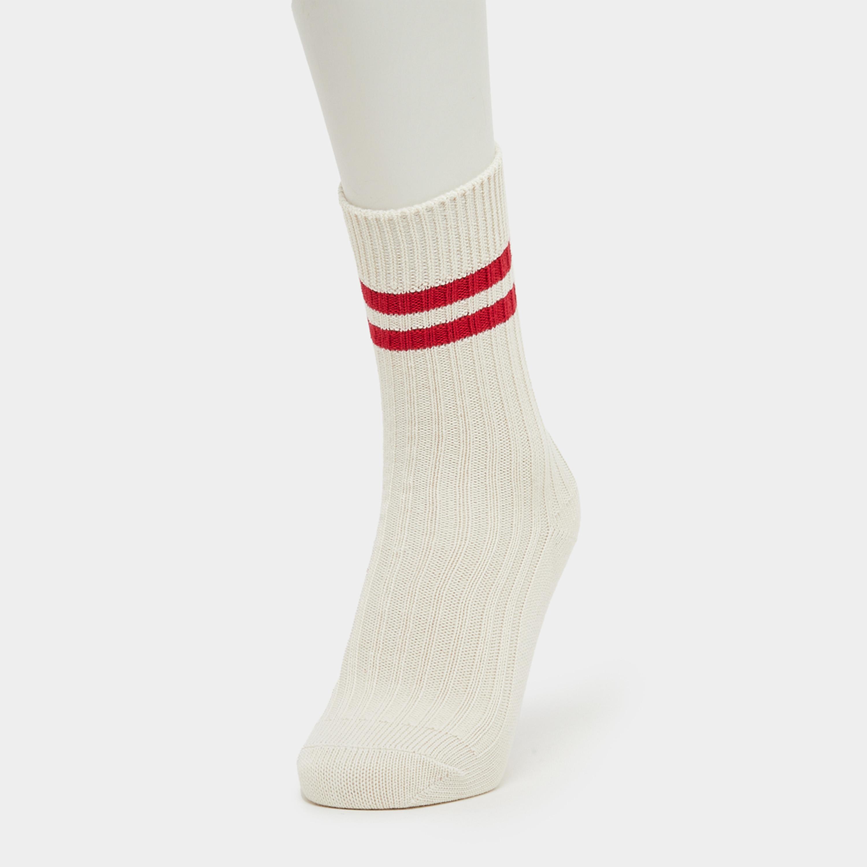 ستايلي - مجموعة من قطعتين - جوارب فوق الكاحل محبوكة مخططة-women-socksandstockings-image-4