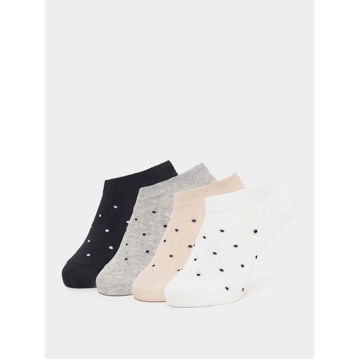 Styli Set of 3 - Dot Pattern Socks-women-socksandstockings-image-1