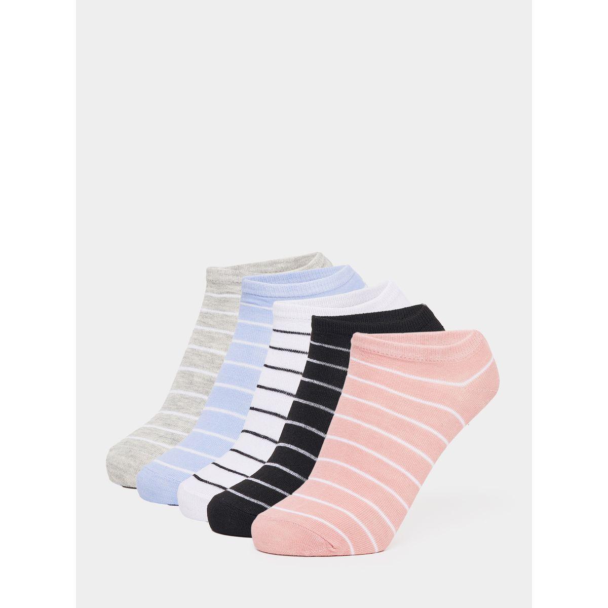 مجموعة من 5 جوارب كاجوال-women-socksandstockings-image-1