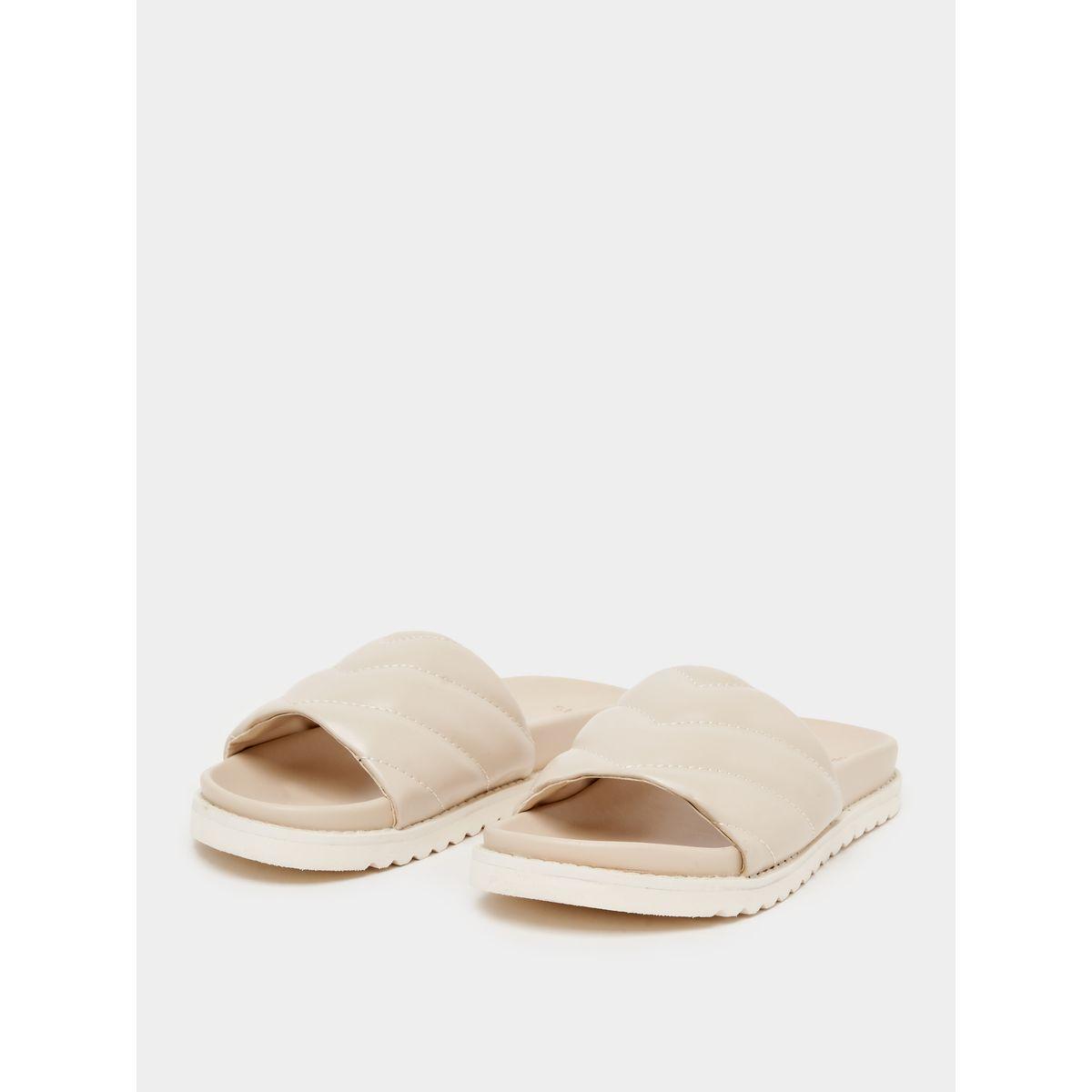 Styli Leather Look Comfort Sandals-women-shoes-sandals-flats-image-3