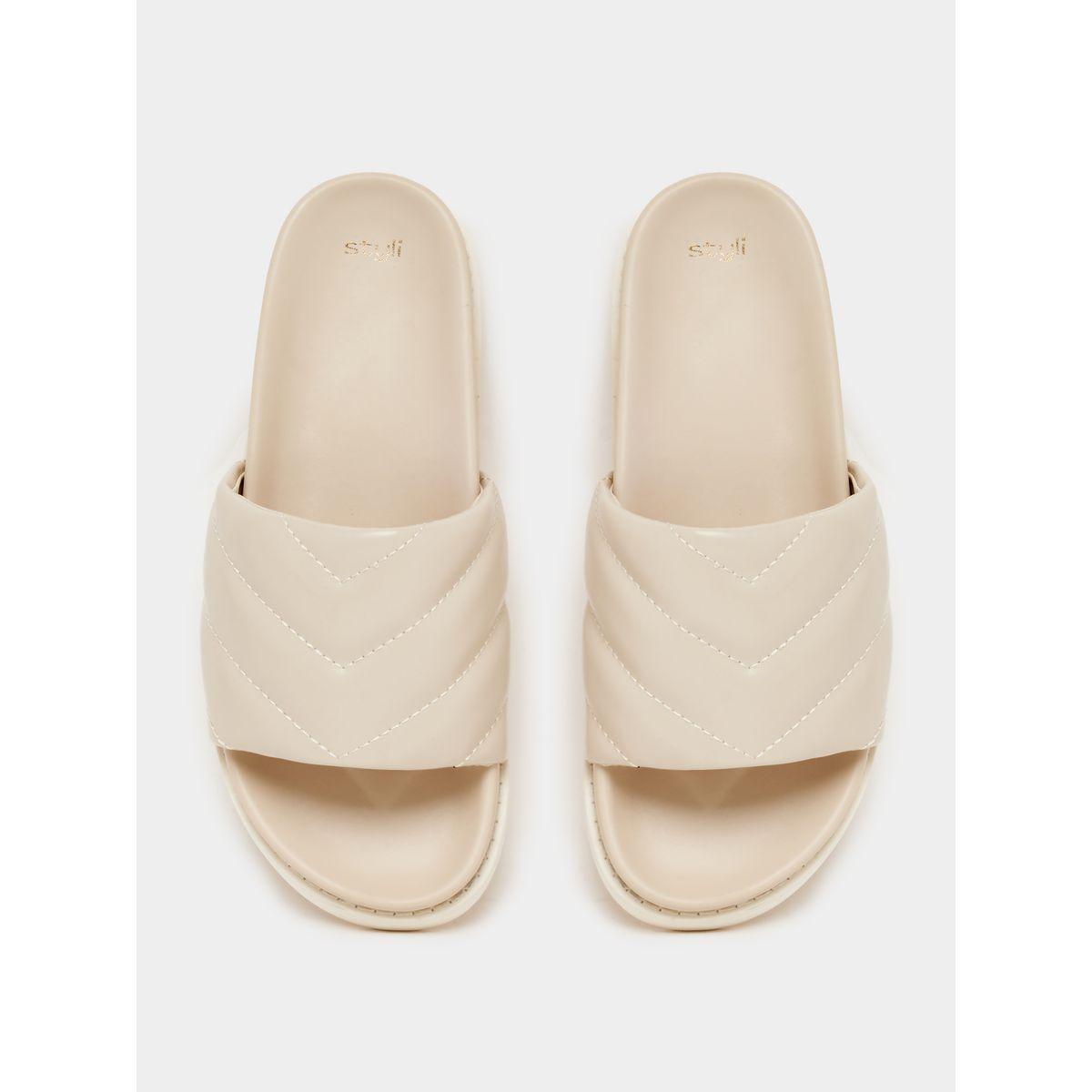 Styli Leather Look Comfort Sandals-women-shoes-sandals-flats-image-6