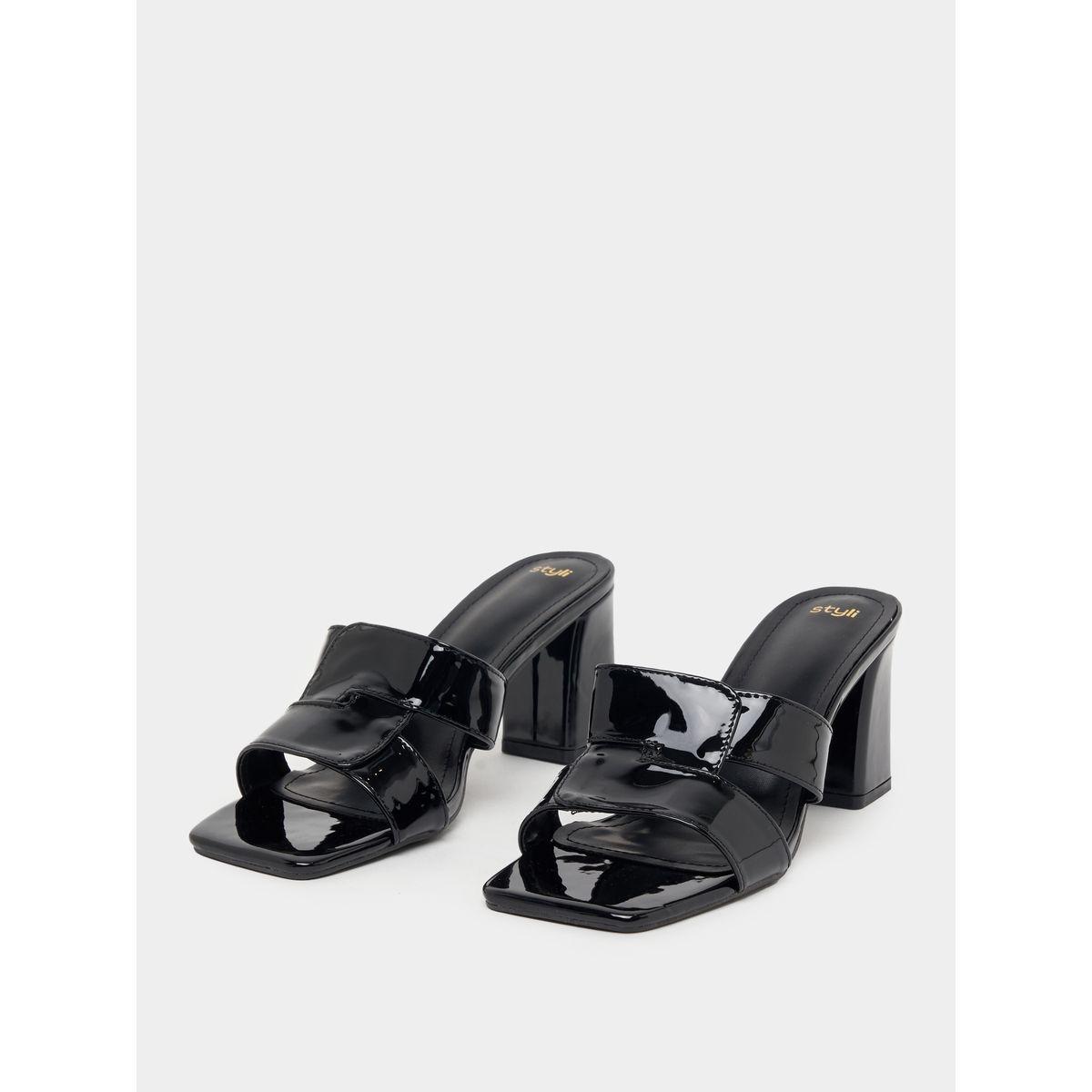 صندل بسير مزدوج ومقدمة مربعة-women-shoes-heels-image-3