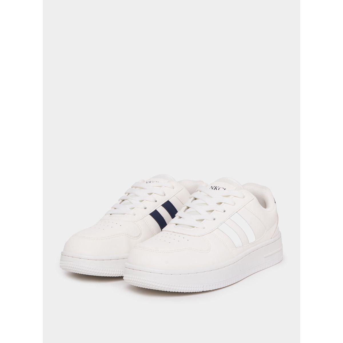 Styli Stripe Skate Board Platform Sole Sneakers-men-shoes-sneakers-image-2