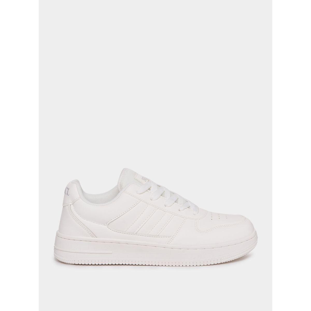 Styli Stripe Skate Board Platform Sole Sneakers-men-shoes-sneakers-image-1
