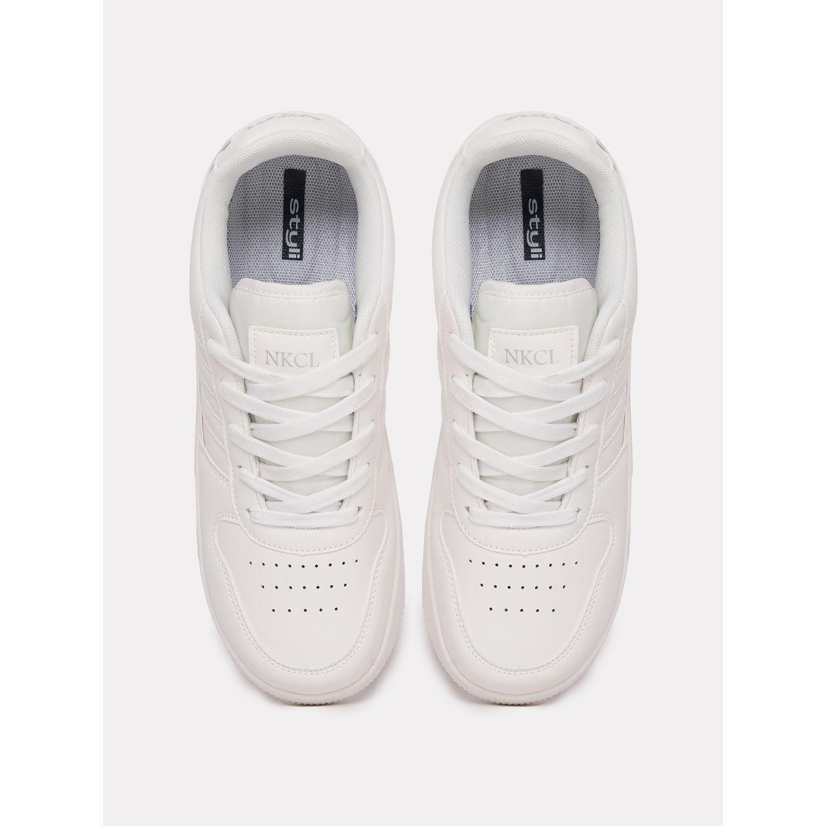 Styli Stripe Skate Board Platform Sole Sneakers-men-shoes-sneakers-image-5