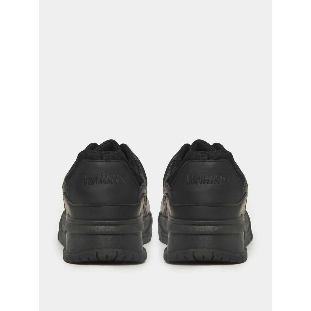 Styli Block Pattern Platform Sole Sneakers-men-shoes-sneakers-image-4