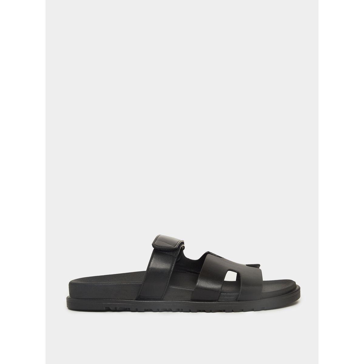 Styli Cut-Out Pattern Strap Comfort Sandals-men-shoes-sandals-image-2