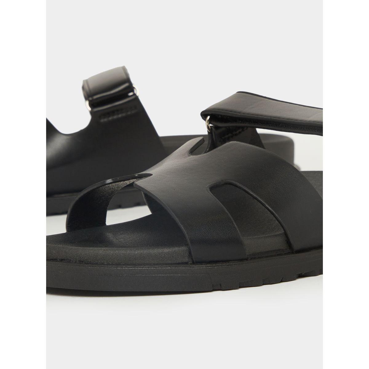 Styli Cut-Out Pattern Strap Comfort Sandals-men-shoes-sandals-image-3