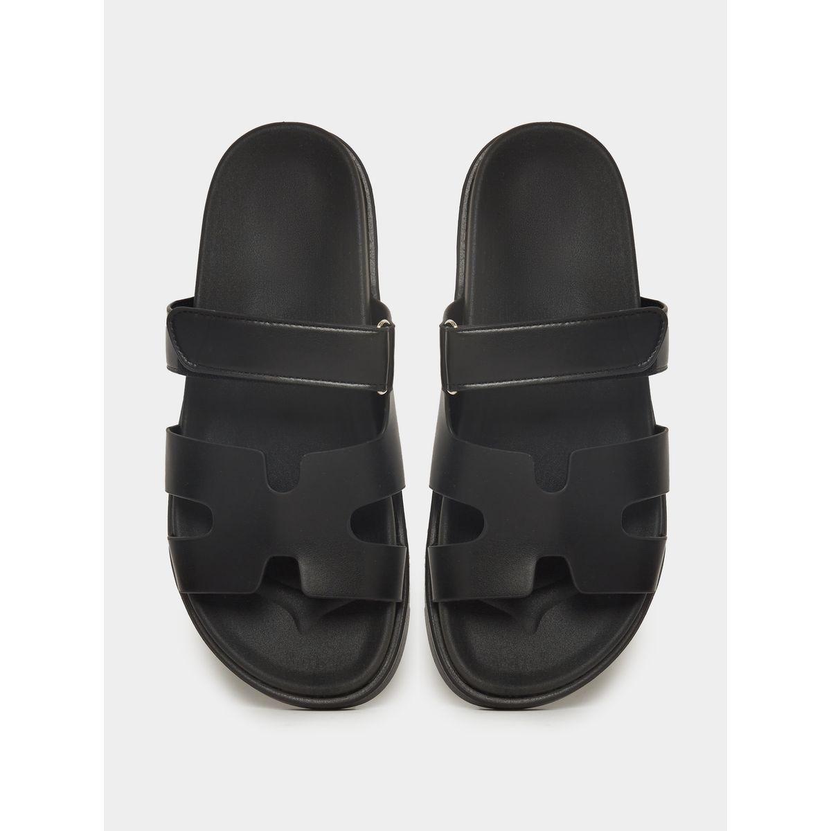 صندل مريح بشريط فيلكرو للغلق-men-shoes-sandals-image-5