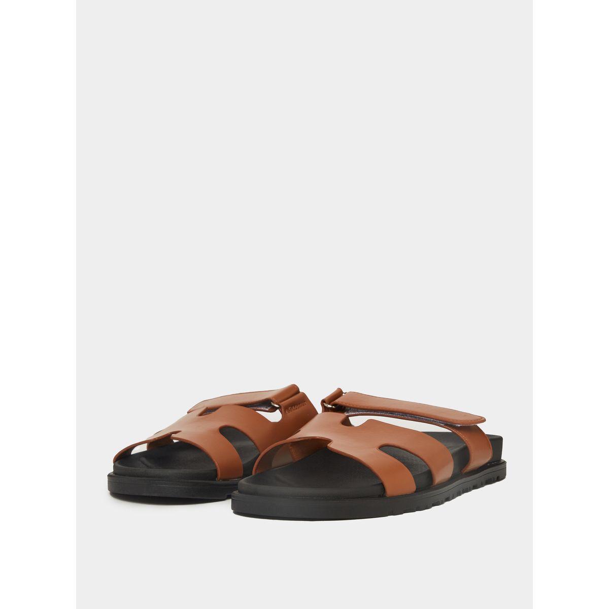 Styli Cut-Out Pattern Strap Comfort Sandals-men-shoes-sandals-image-1