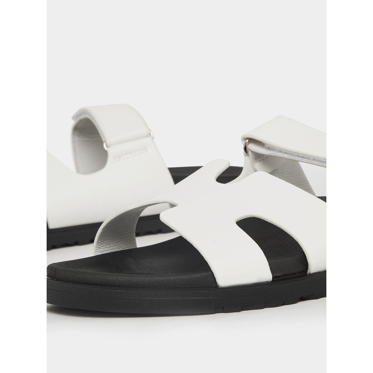 Styli Cut-Out Pattern Strap Comfort Sandals-men-shoes-sandals-image-3