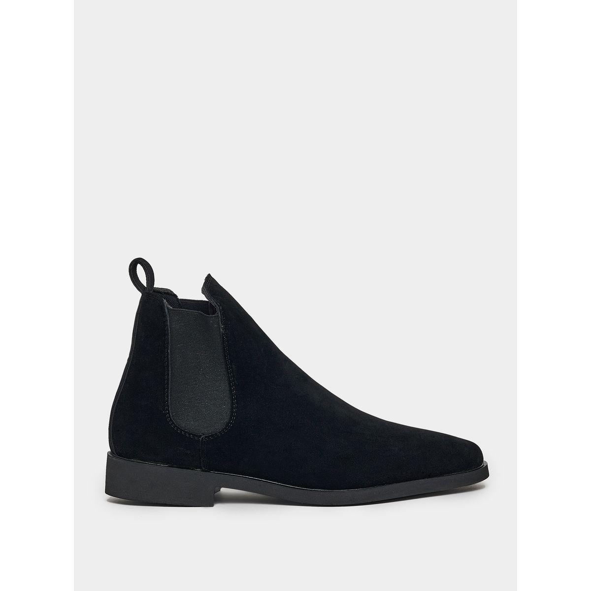 Styli Suede Accent Chelsea Ankle Boots-men-shoes-boots-image-1