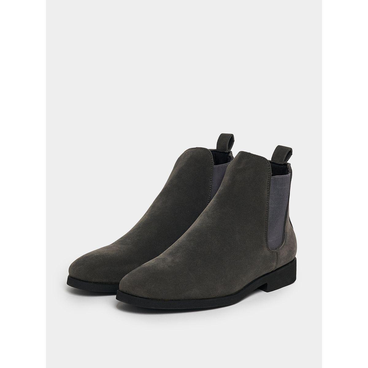 Styli Suede Accent Chelsea Ankle Boots-men-shoes-boots-image-2