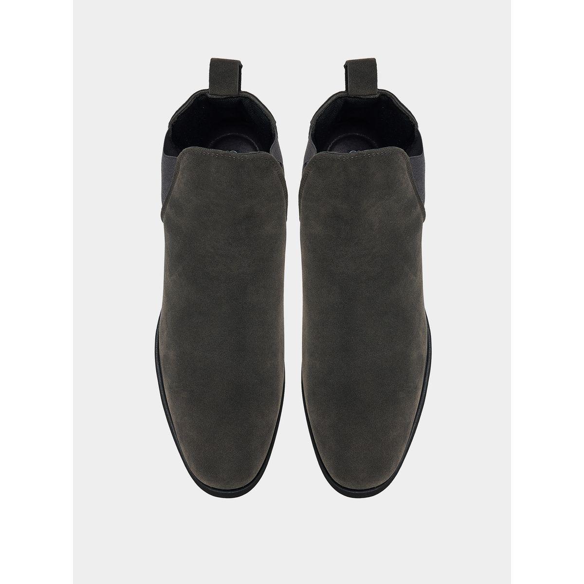 Styli Suede Accent Chelsea Ankle Boots-men-shoes-boots-image-4