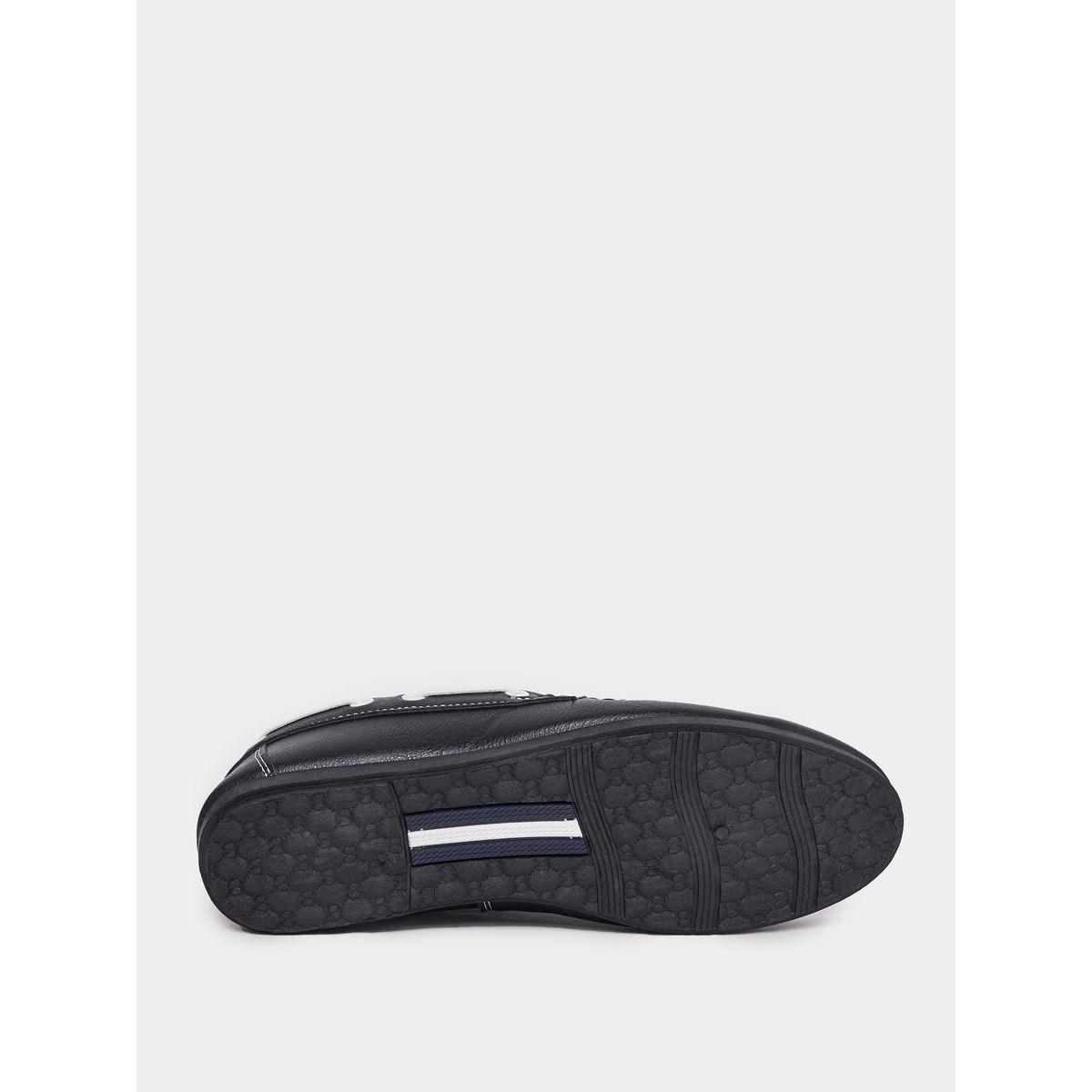 Styli Lace Detail Slip On Loafers-men-shoes-formalshoes-image-6