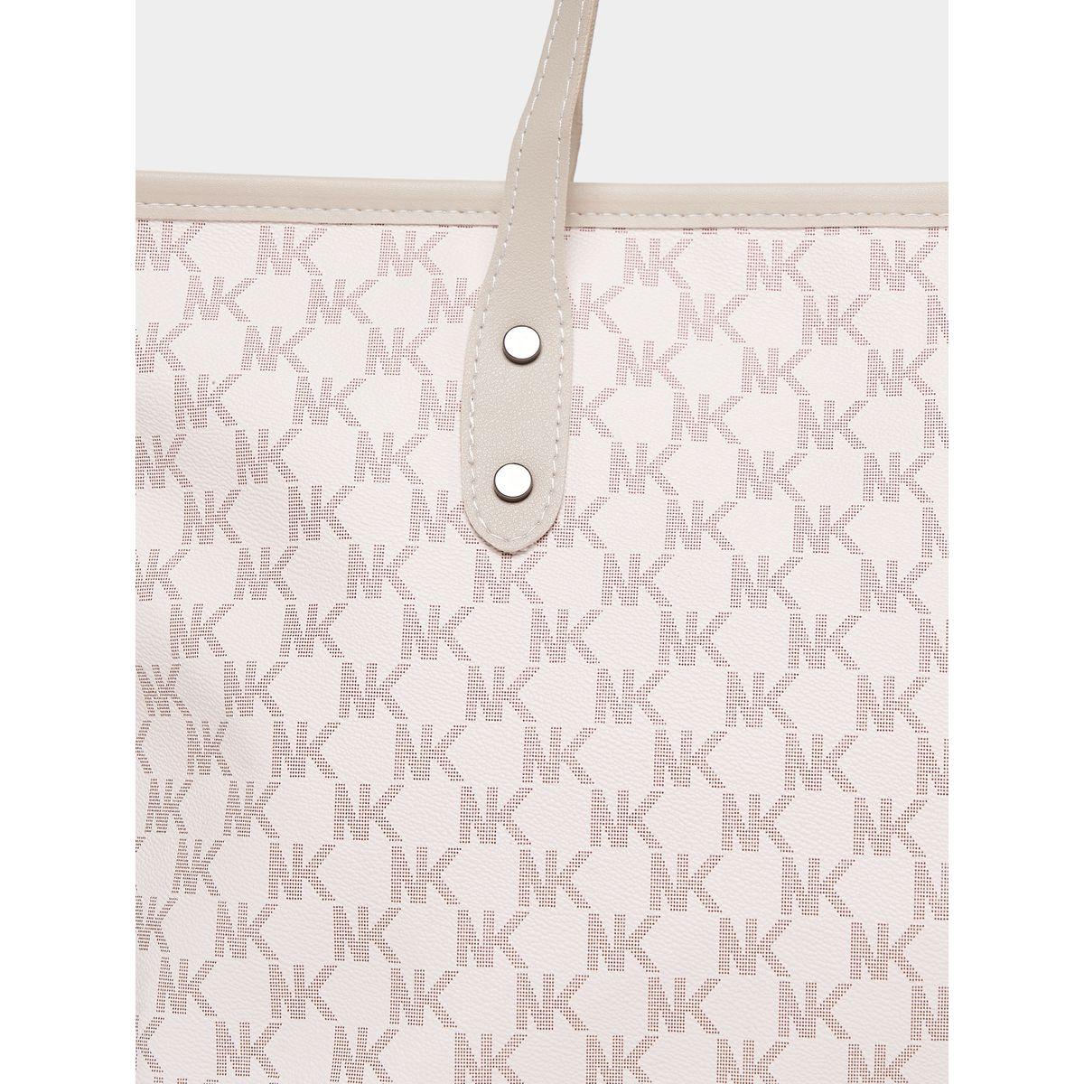 Styli Patterned Shoulder Bag with Zip Closure-women-bagsandwallets-handbags-image-3