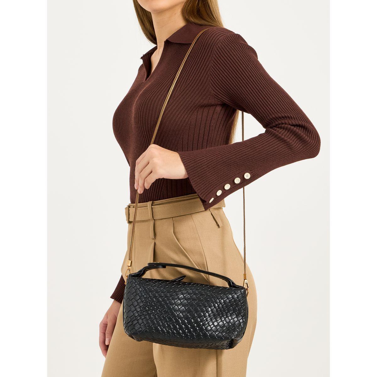Styli Pebble Textured Handbag with Braided Strap-women-bagsandwallets-handbags-image-2