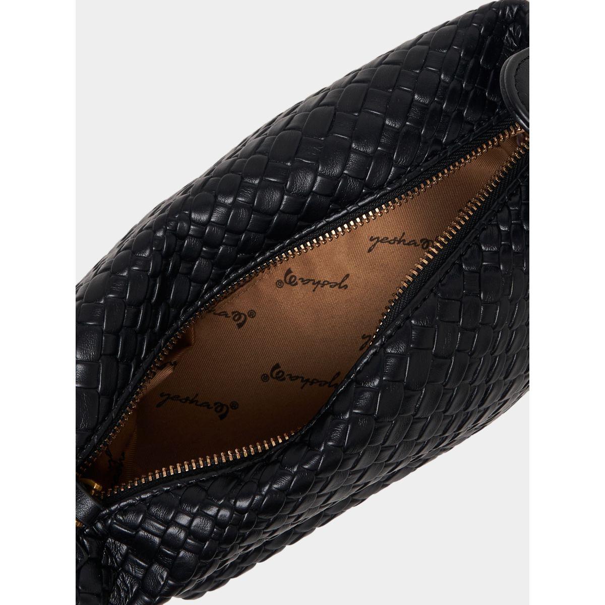 شنطة يد بتفاصيل بارزة الملمس وحزام مضفر-women-bagsandwallets-handbags-image-6