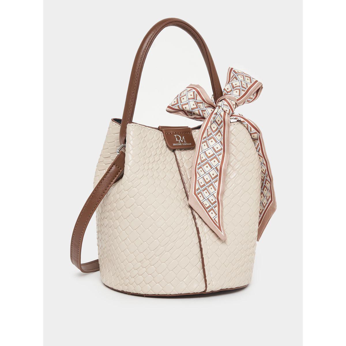 Styli Pebble Textured Bucket Bag-women-bagsandwallets-handbags-image-1