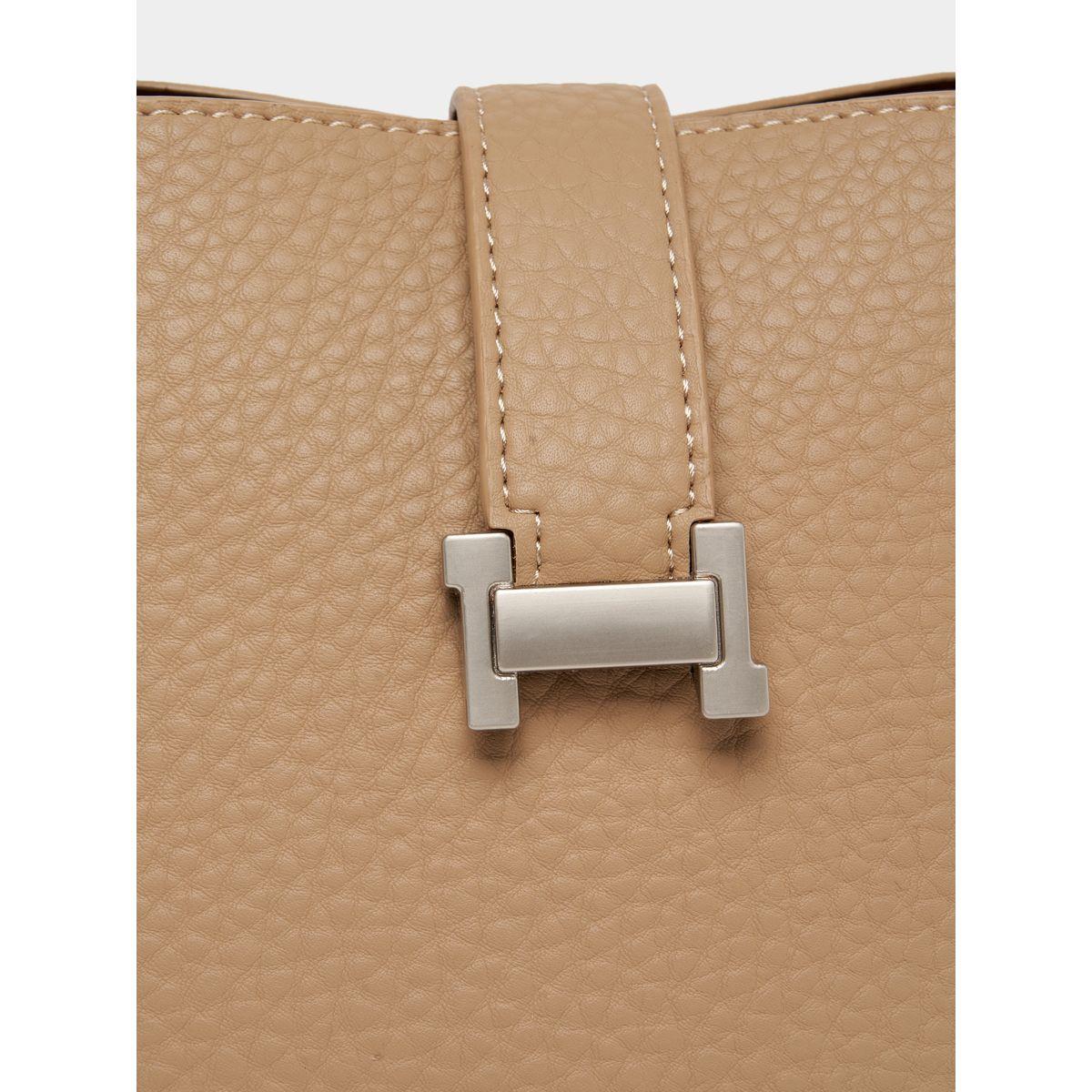 Styli Solid Handbag with Top Handle & Adjustable Strap-women-bagsandwallets-handbags-image-5