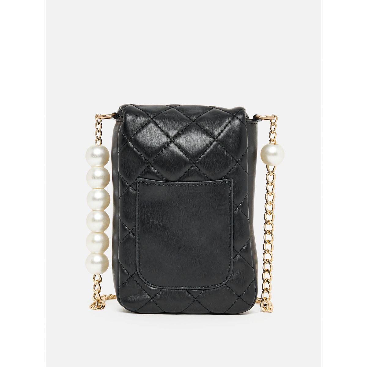 Styli Twist Lock Crossbody Bag with Chain Strap-women-bagsandwallets-handbags-image-2