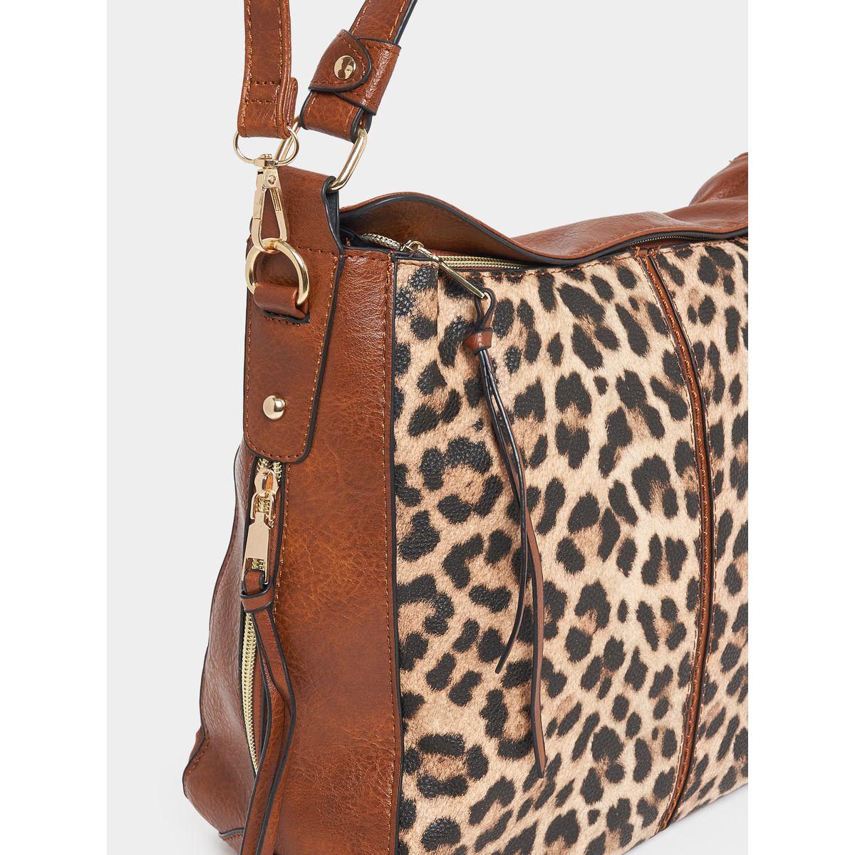 Styli Leopard Print Shoulder Bag-women-bagsandwallets-handbags-image-3