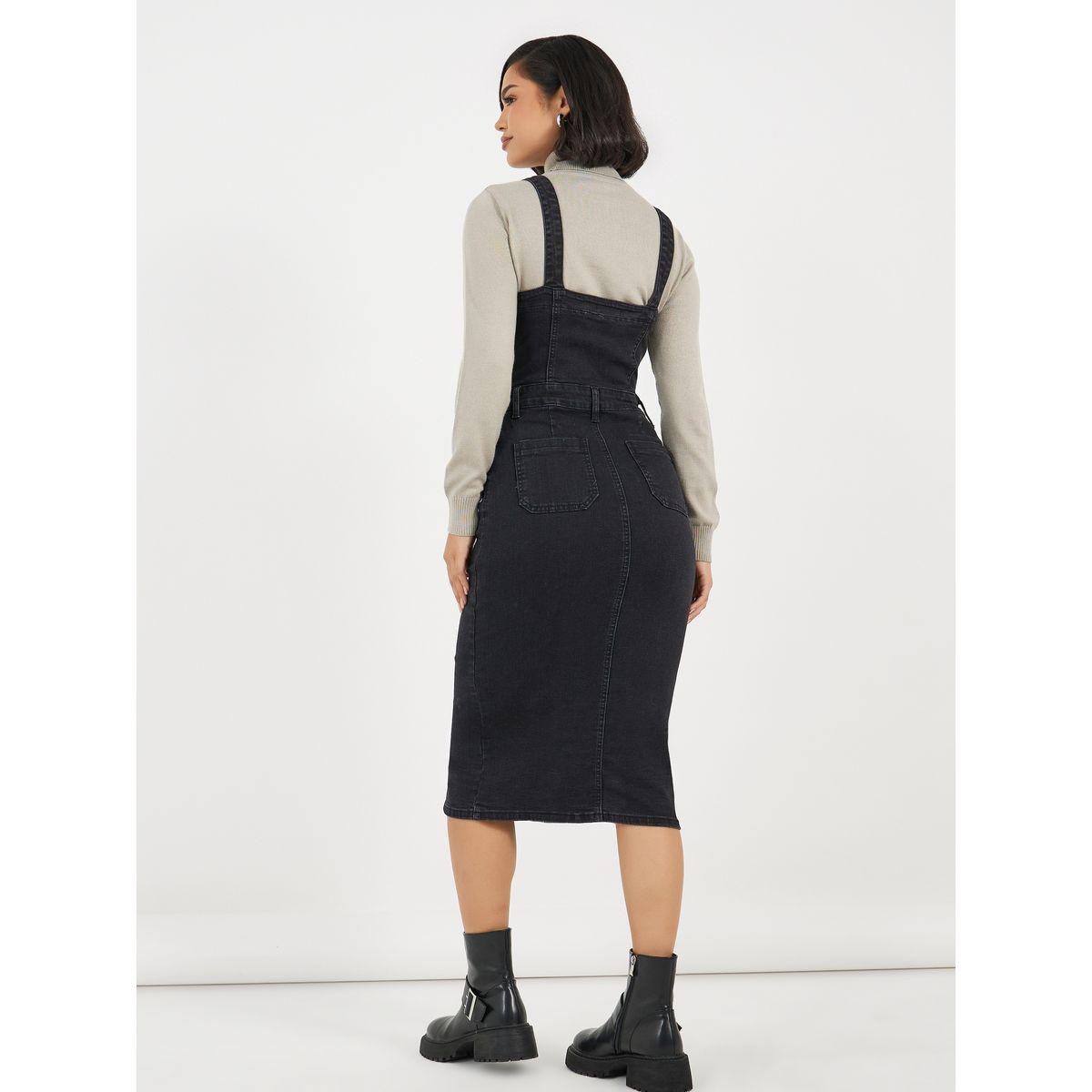 Styli Denim Strappy Bodycon Midi Dress-women-clothing-dresses-image-6