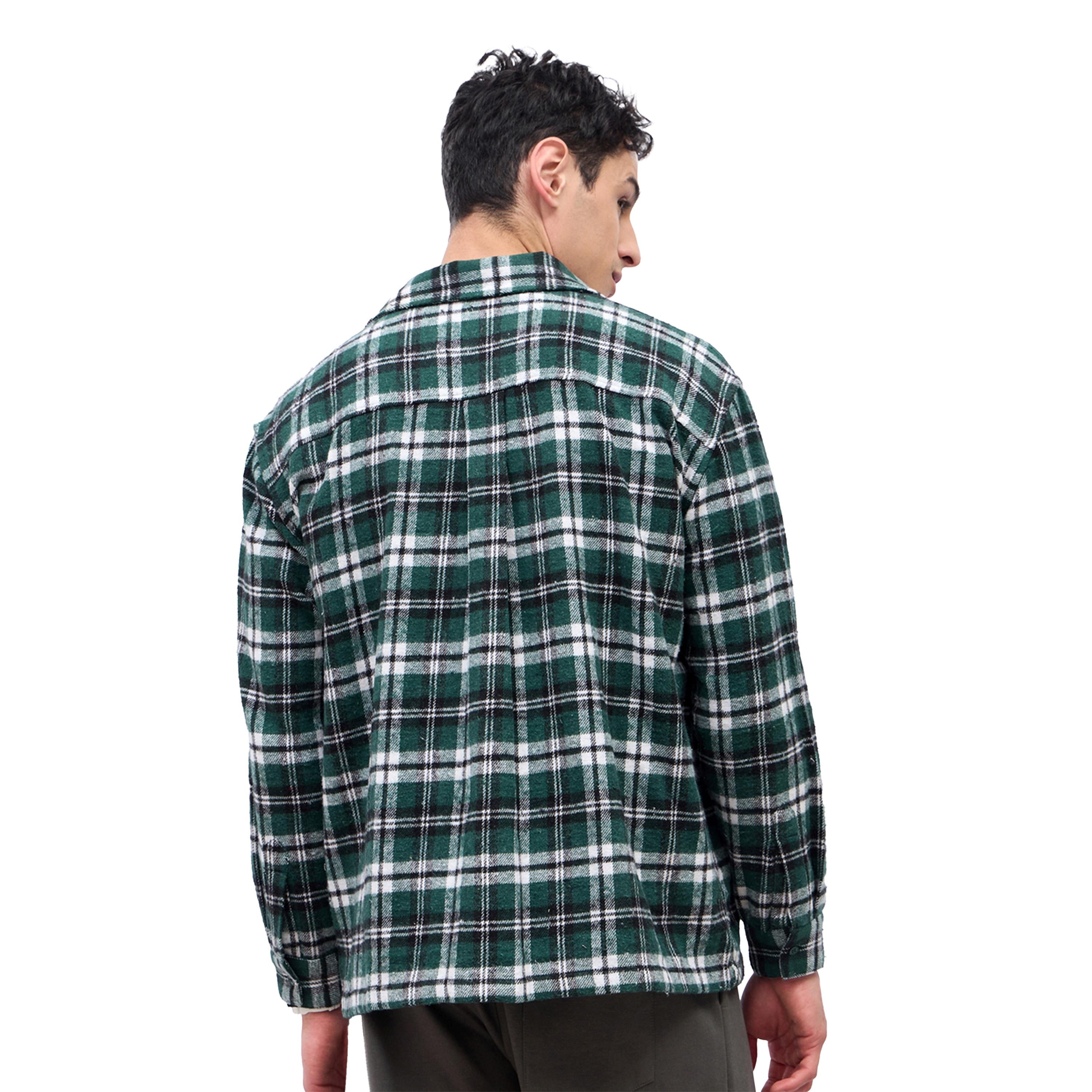 Styli Checked long Sleeve Flannel Shirt-men-clothing-shirts-image-5