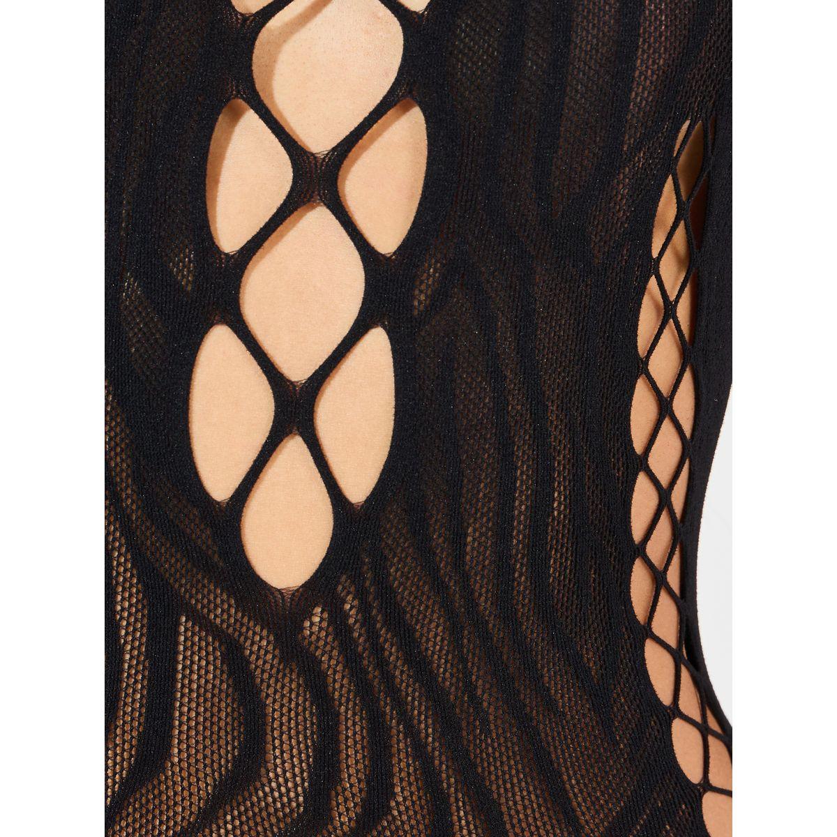 قميص نوم بديكون مزين بفتحات-women-clothing-lingerie-babydollsandbodysuits-image-2