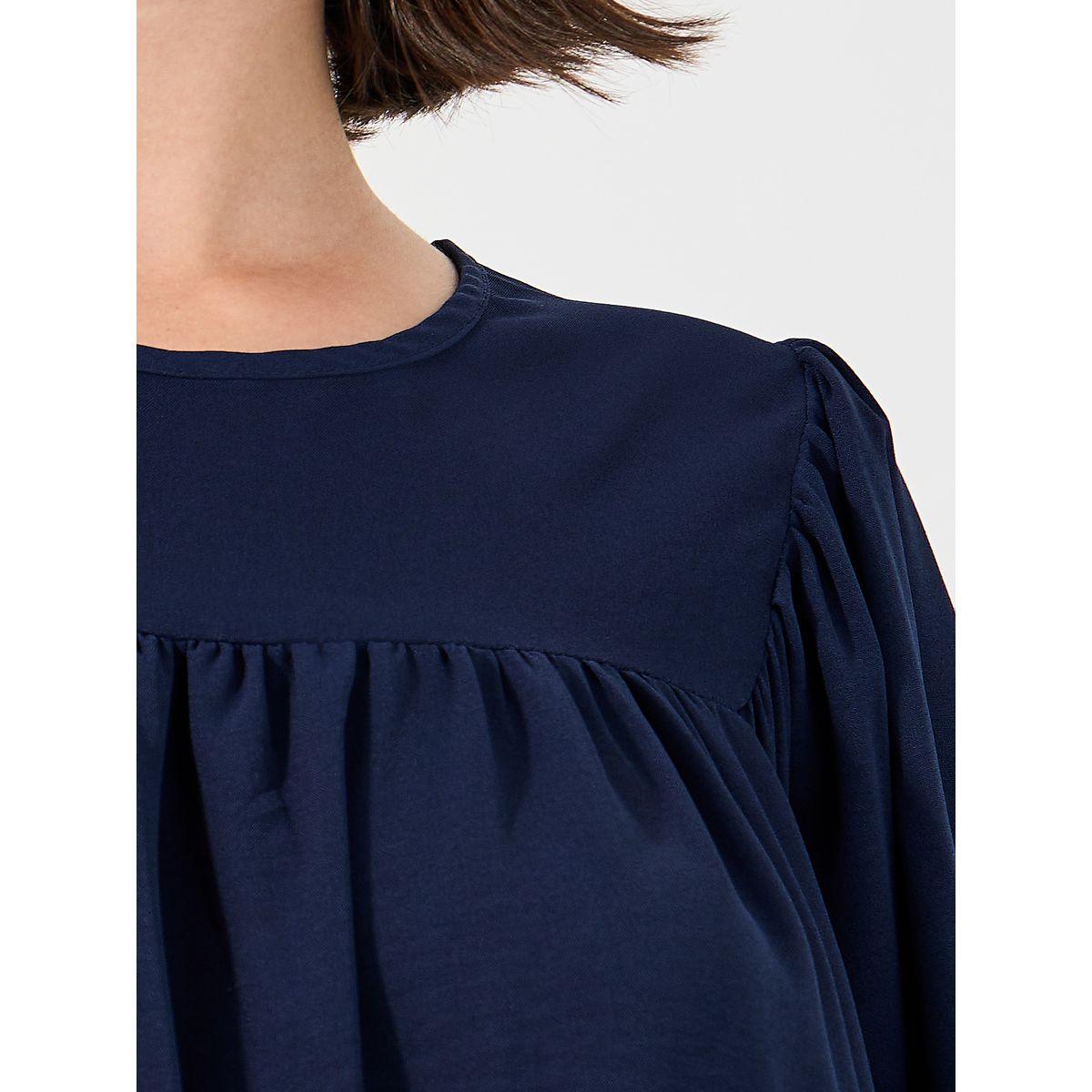Styli Plain Round Neck Jalabiya-women-arabicclothing-jalabiyas-image-3