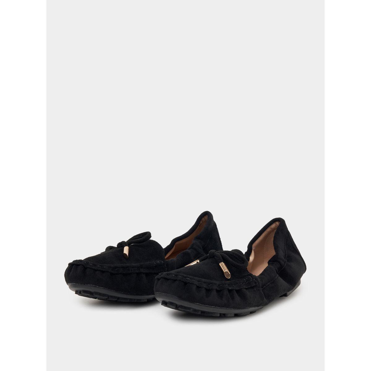Styli Bow Design Loafers-women-shoes-flats-loafers-image-3