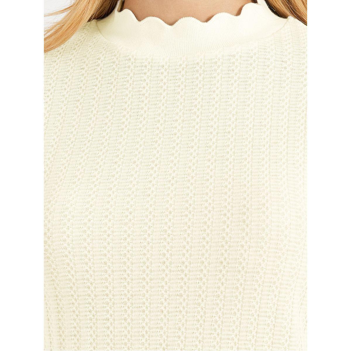 بلوزة محبوكة بوينتلي بياقة عالية-women-clothing-shirtsandblouses-blouses-image-3