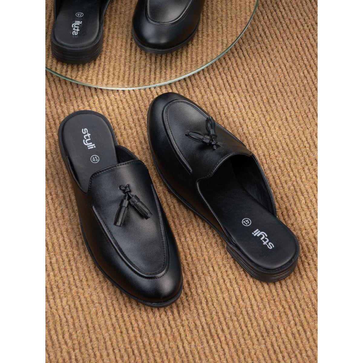 شرابة لهجة الانزلاق على البغال كعب مفتوح-men-shoes-loafersandmoccasins-image-1
