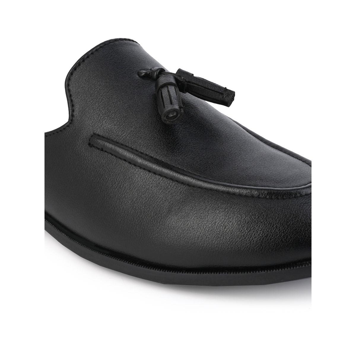 Tassel Accent Slip On Open Heel Mules-men-shoes-loafersandmoccasins-image-7