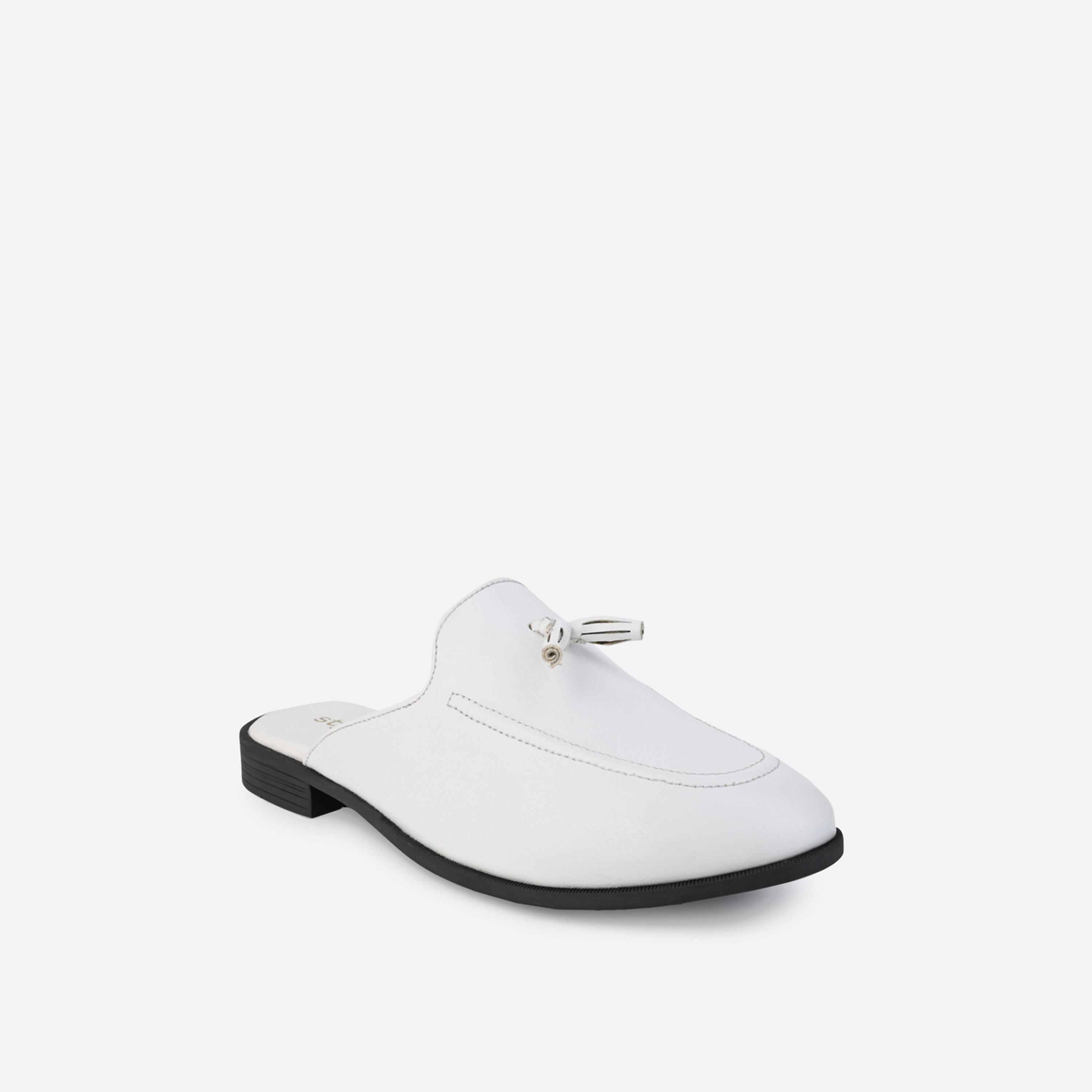 Styli Tassel Accent Slip On Open Heel Mules-men-shoes-loafersandmoccasins-image-5