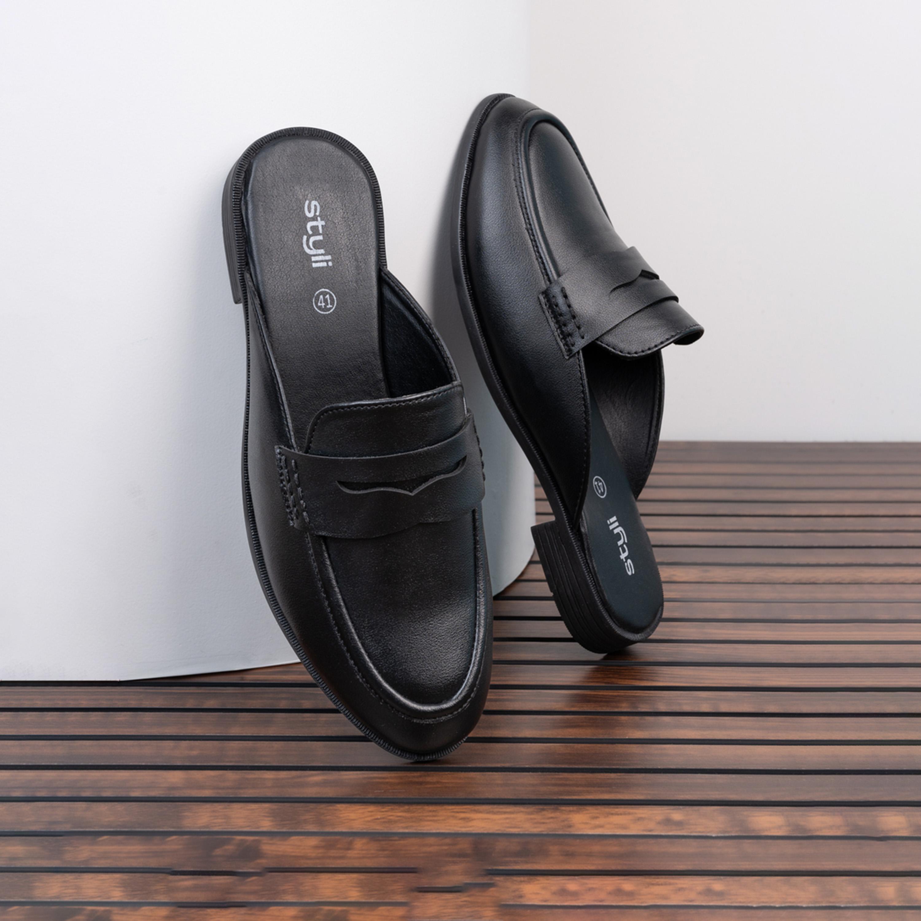 ستايلي - حذاء كلاسيكي سهل الارتداء بكعب مفتوح-men-shoes-loafersandmoccasins-image-1