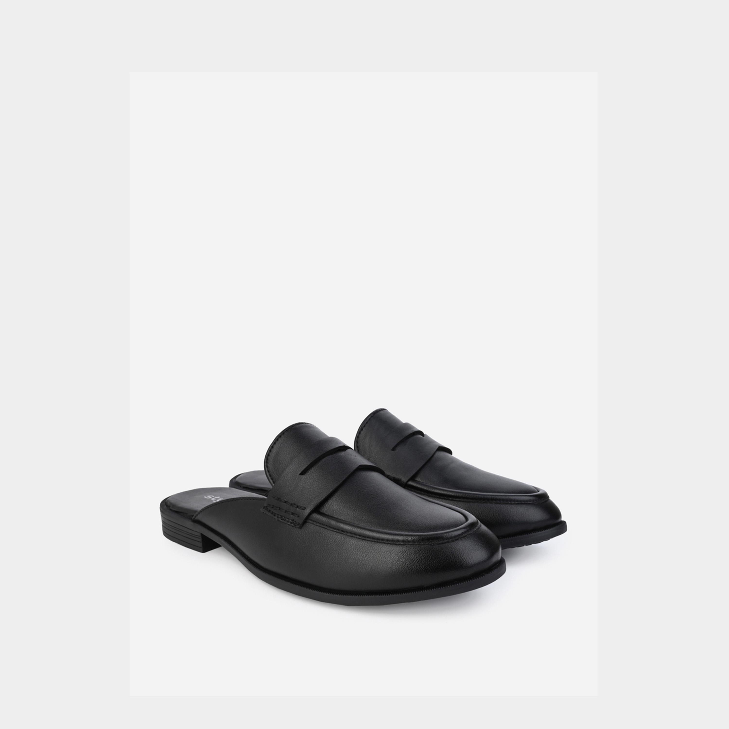 Styli Classic Slip On Open Heel Mules-men-shoes-loafersandmoccasins-image-2