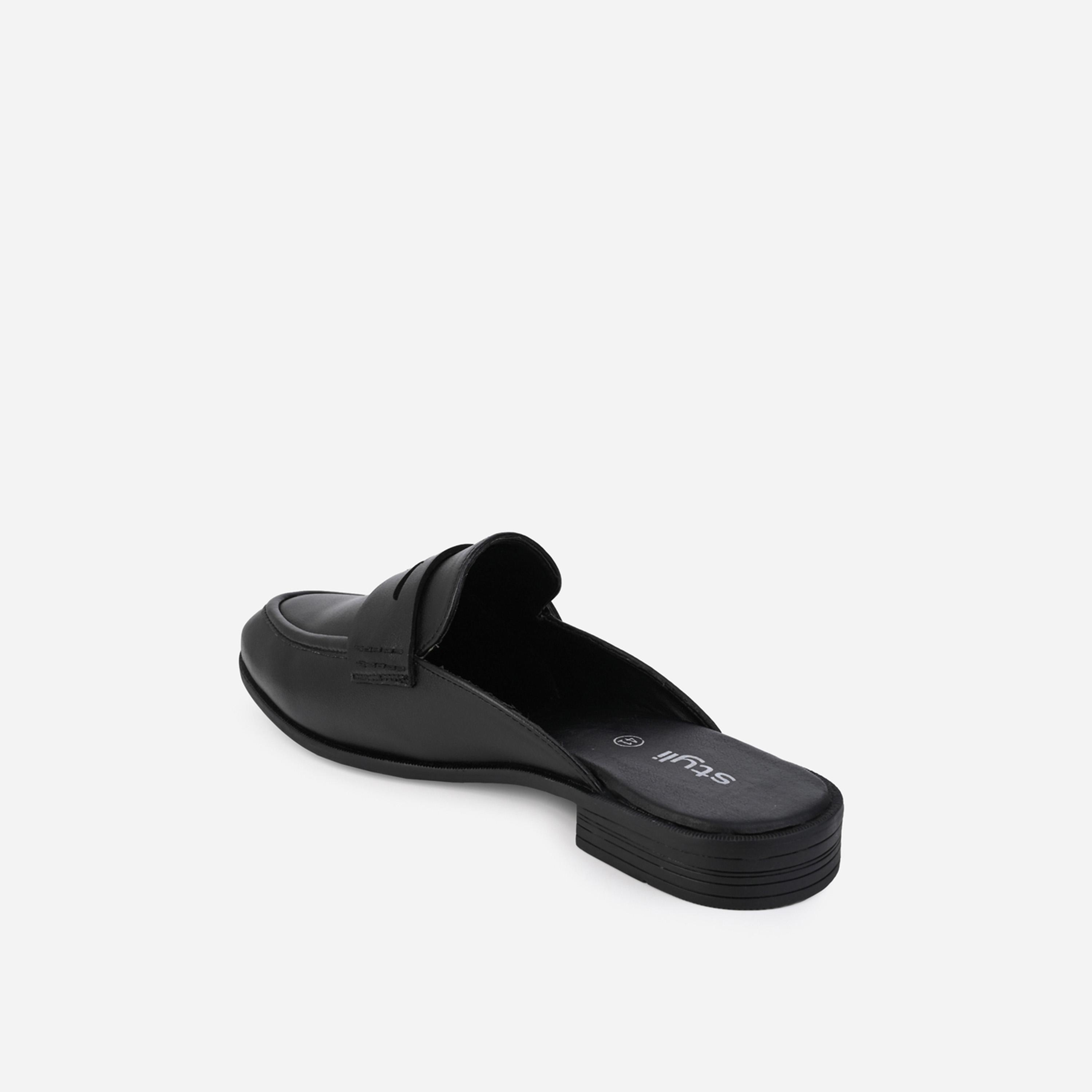 Styli Classic Slip On Open Heel Mules-men-shoes-loafersandmoccasins-image-5