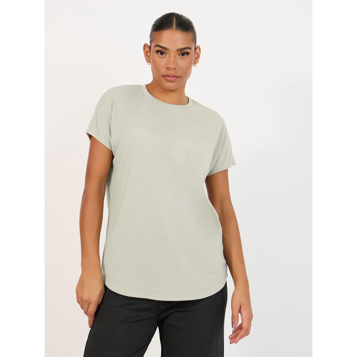 Styli Active Pack of 2 Solid Curved Hem Active Tops-women-clothing-sportswearandactivewear-tshirtsandvests-image-6
