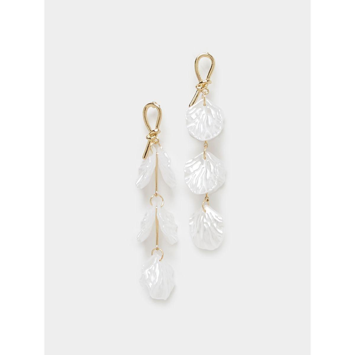 Styli Shell Dangle Earrings-women-watchesandjewellery-jewellery-earrings-image-1