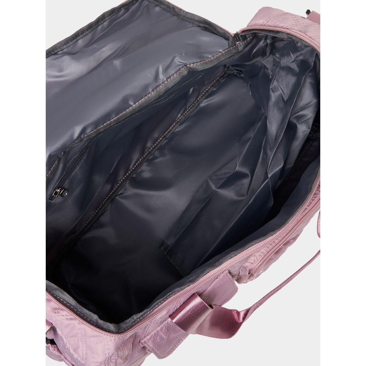 Styli Textured Gym Bag with Front Pocket-women-bagsandwallets-handbags-image-6