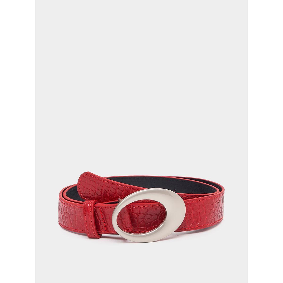 حزام خصر بمشبك غلق بنمط بيضاوي-women-clothingaccessories-belts-image-1