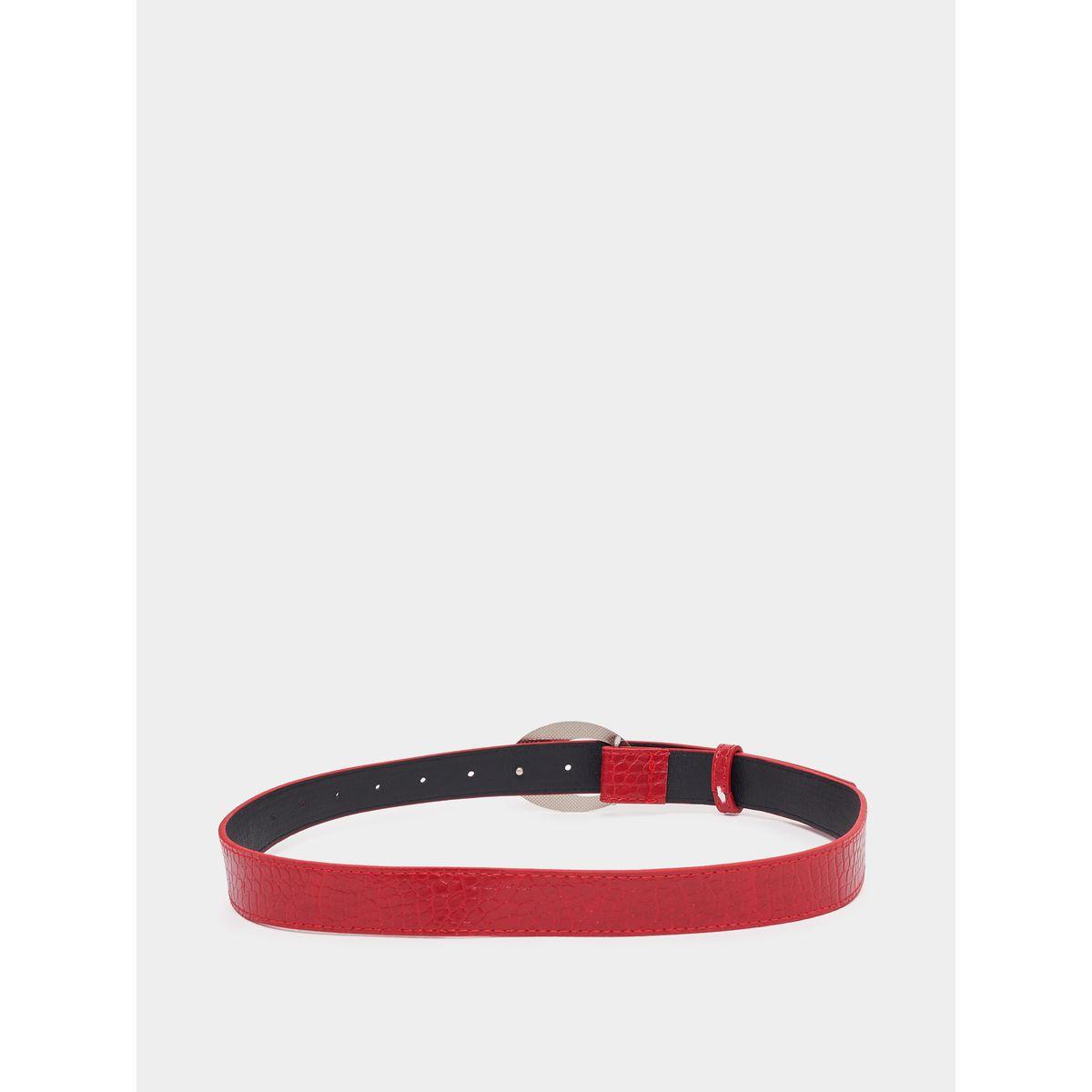 Styli Oval Buckle Textured Belt-women-clothingaccessories-belts-image-3