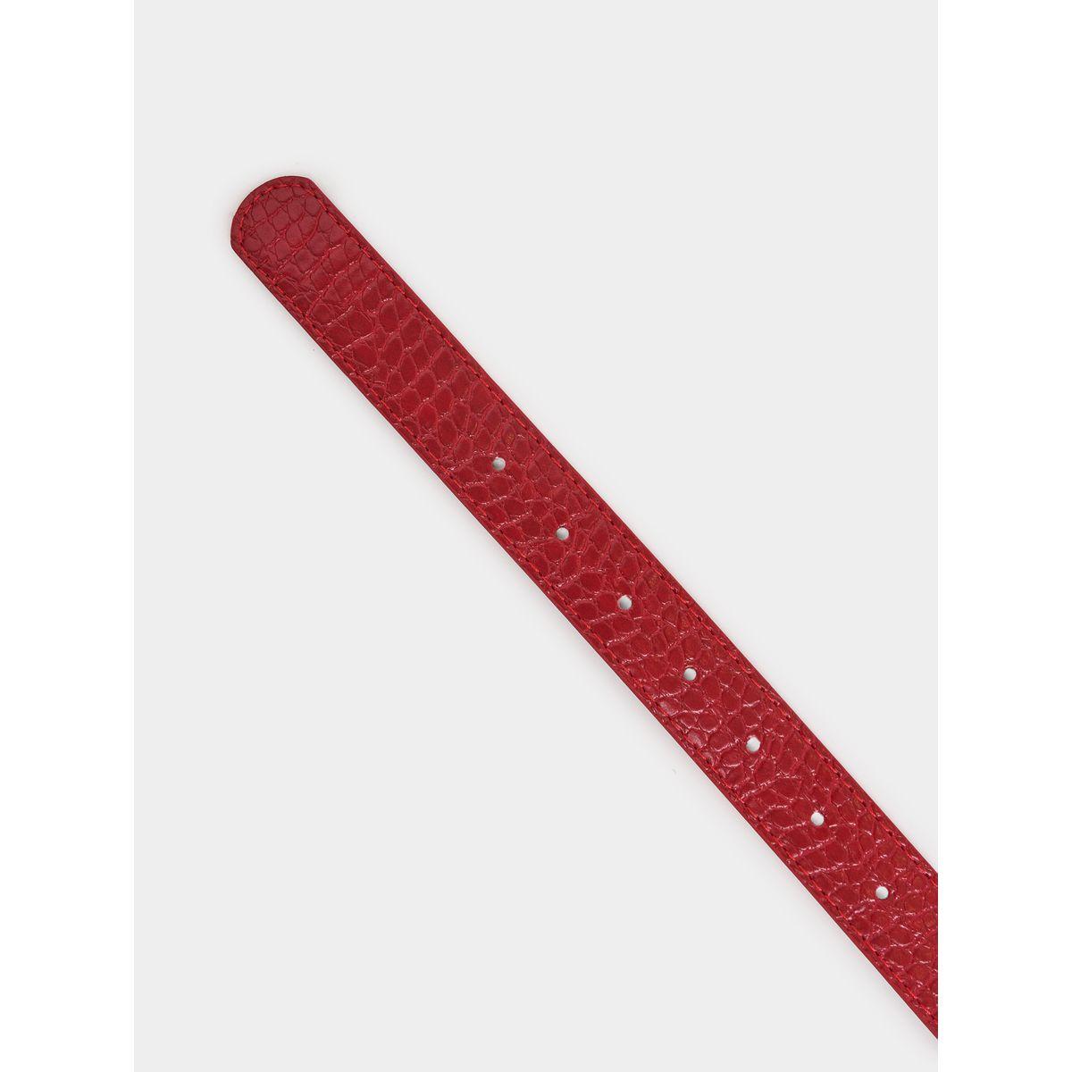 Styli Oval Buckle Textured Belt-women-clothingaccessories-belts-image-5