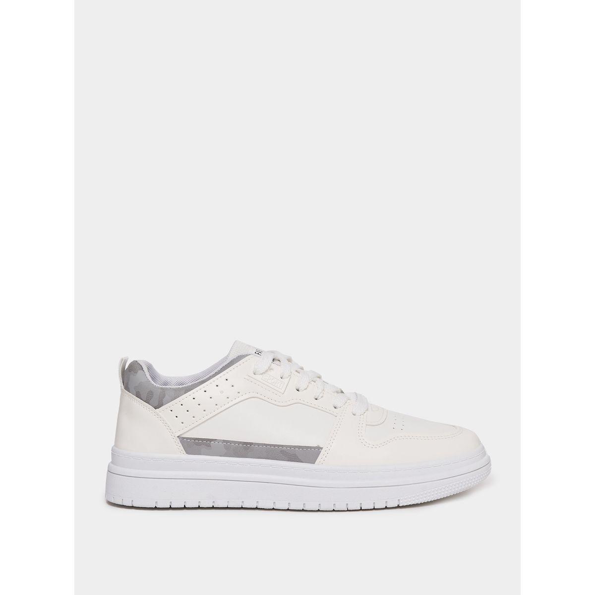 Styli Contrast Panel Camo Print Platform Sole Sneakers-men-shoes-sneakers-image-1